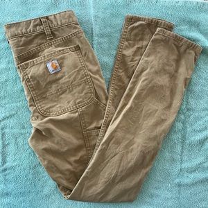 Carhartt Crawford Slim Fit Pants Tan